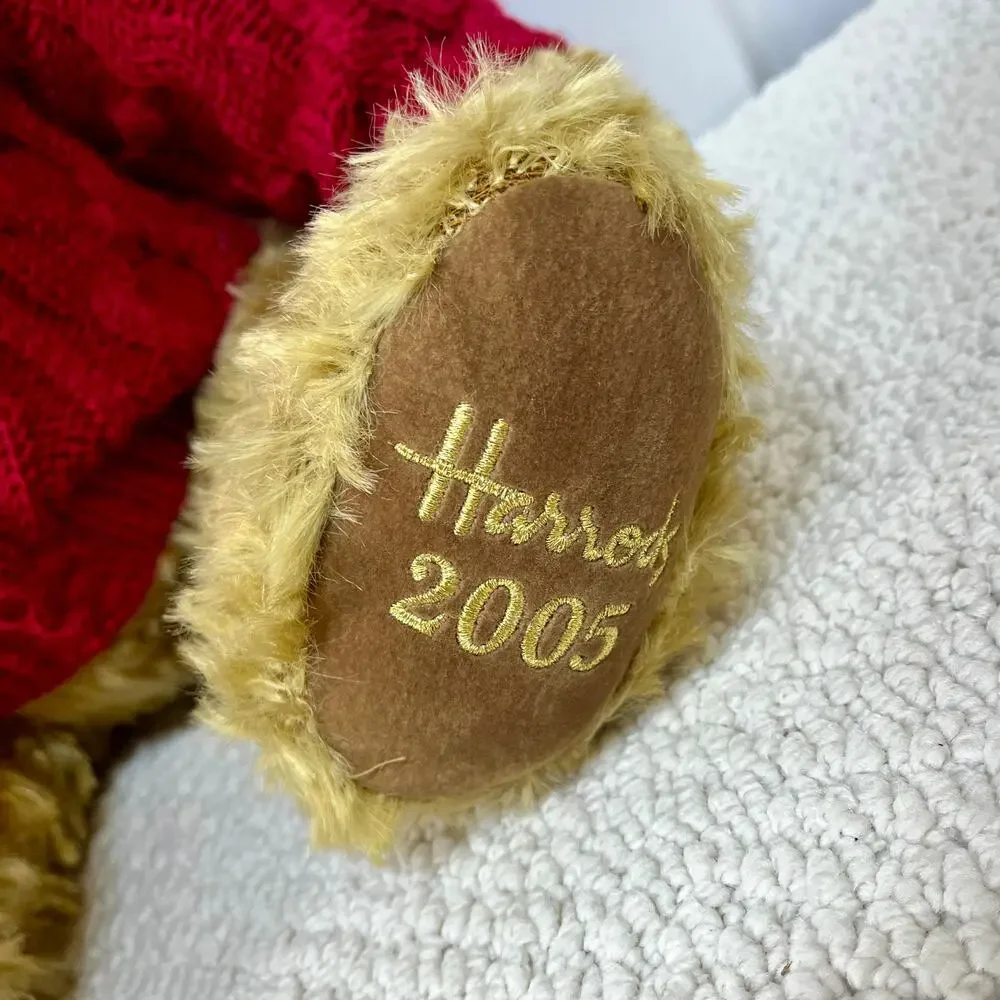 Harrods Knightsbridge 20th Ann Blond Teddy Bear Plush 2005 19